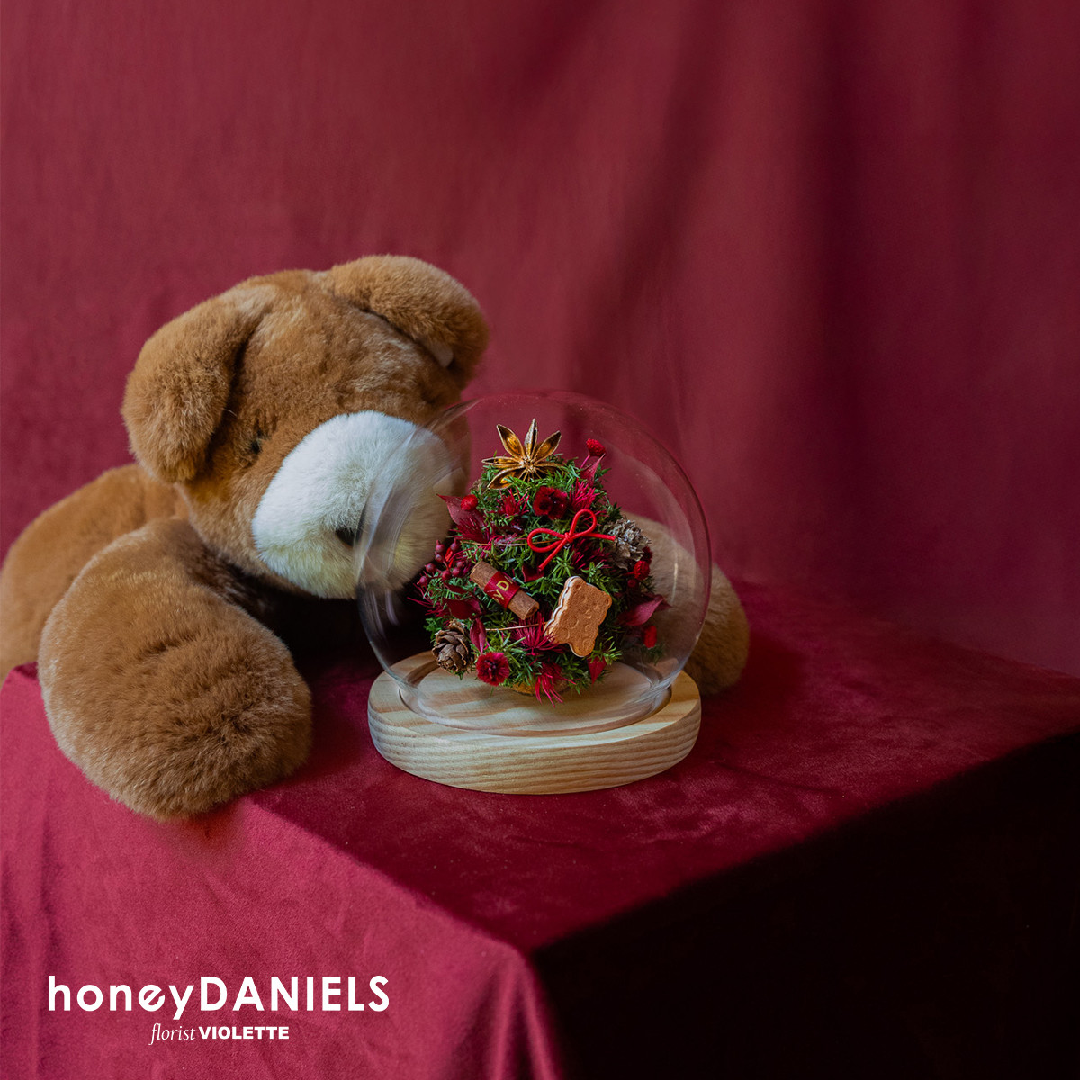 星願紅・恆星聖誕玻璃球【 11/20依序出貨 】