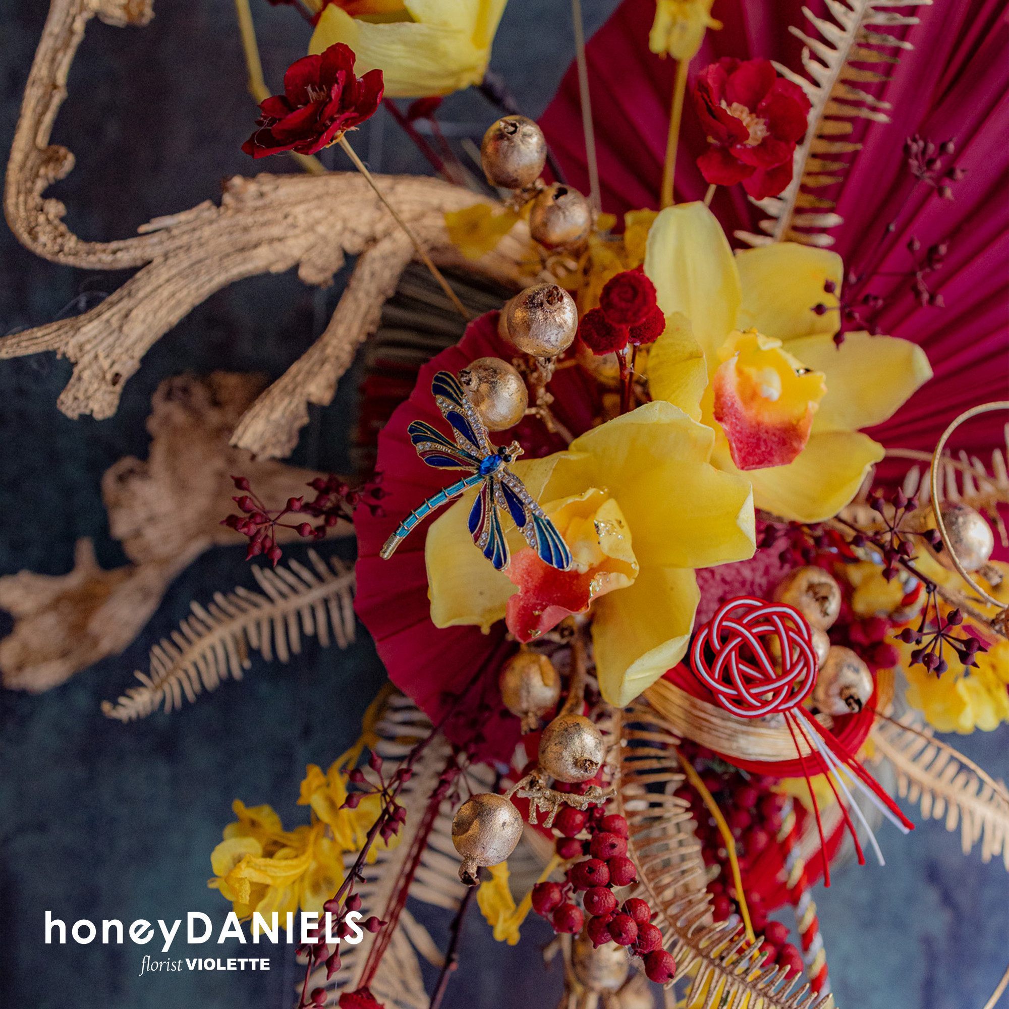 金禧・恆星花注連繩【 1/15後依序出貨 】