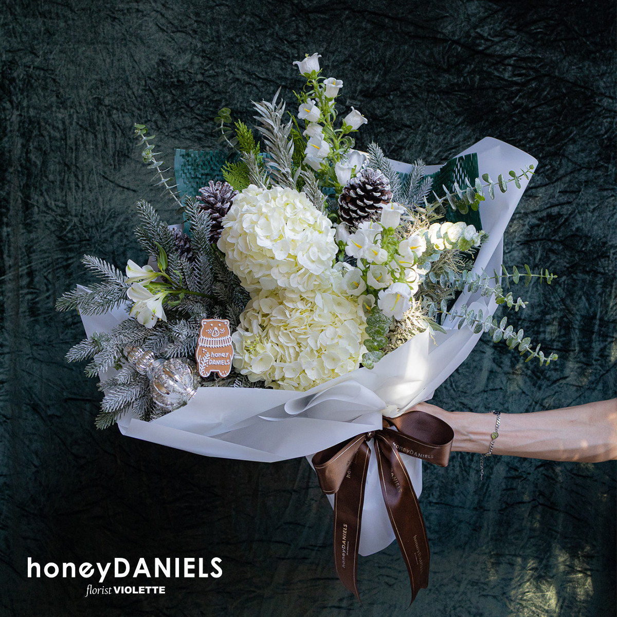 雪之庭・聖誕花束【 11/25依序出貨 】